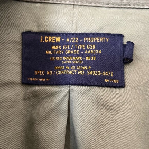 J. Crew Khaki Field Jacket - Picture 3 of 3